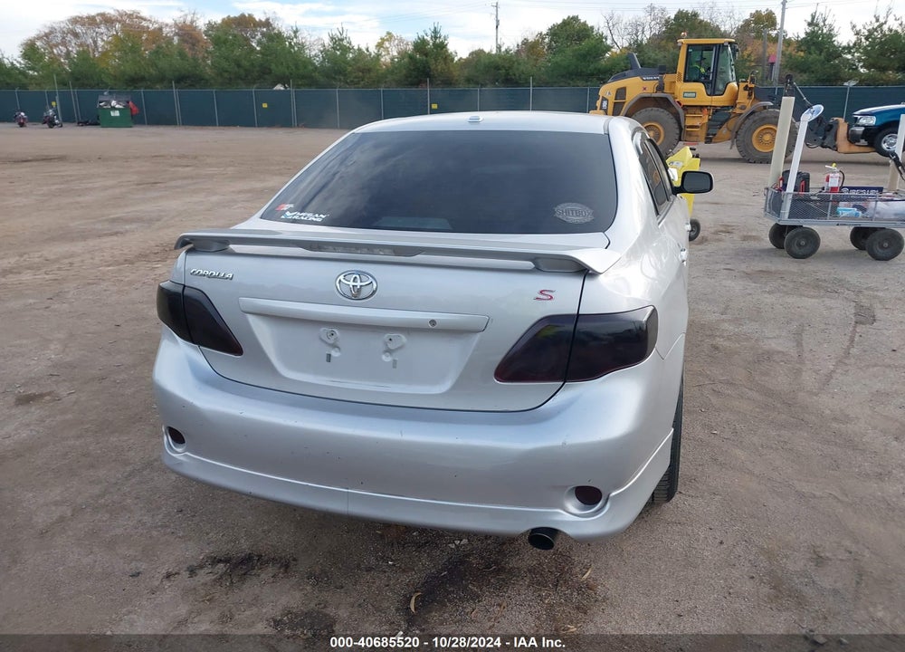 2010 TOYOTA COROLLA S VIN: 2T1BU4EE3AC484407