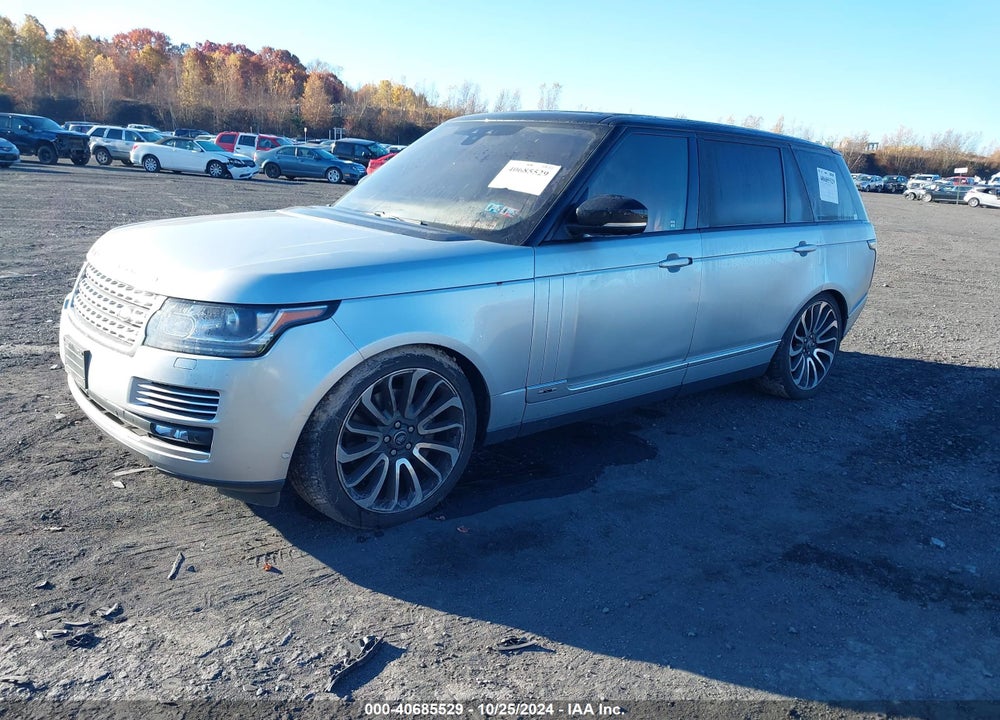 2017 LAND ROVER RANGE ROVER 5.0L V8 SUPERCHARGED AUTOBIOGRAPHY VIN: SALGV5FEXHA346832