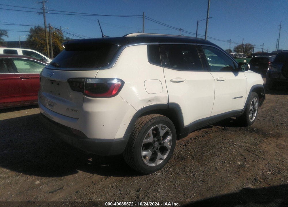 2018 JEEP COMPASS LIMITED 4X4 VIN: 3C4NJDCB1JT349244