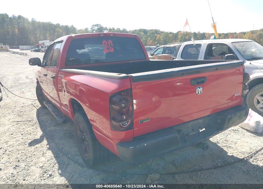 2007 DODGE RAM 1500 SLT VIN: 1D7HA18P47S104857