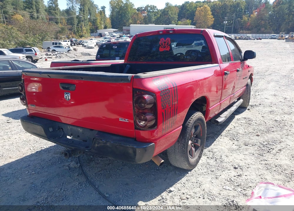 2007 DODGE RAM 1500 SLT VIN: 1D7HA18P47S104857
