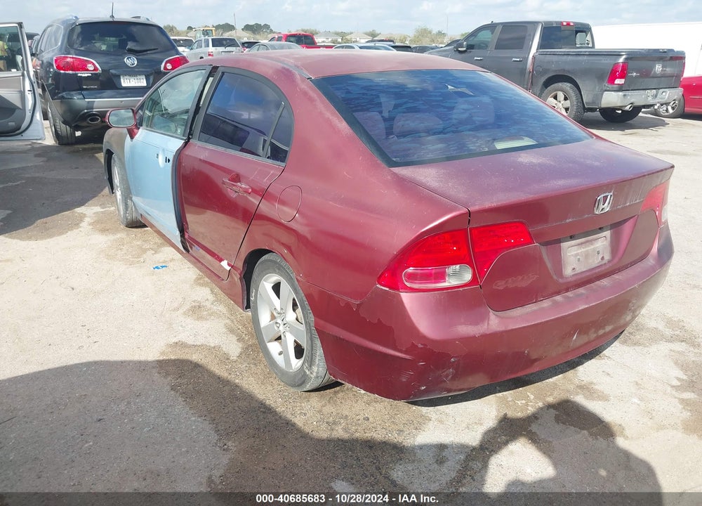 2008 HONDA CIVIC EX VIN: 1HGFA16878L087756