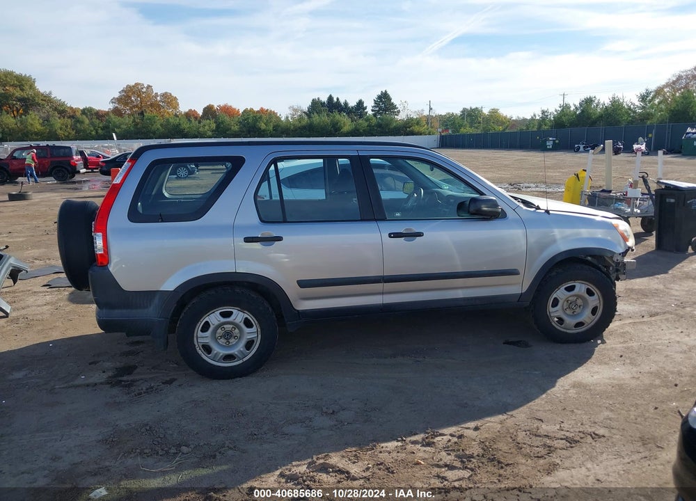 2006 HONDA CR-V LX VIN: SHSRD78516U431986
