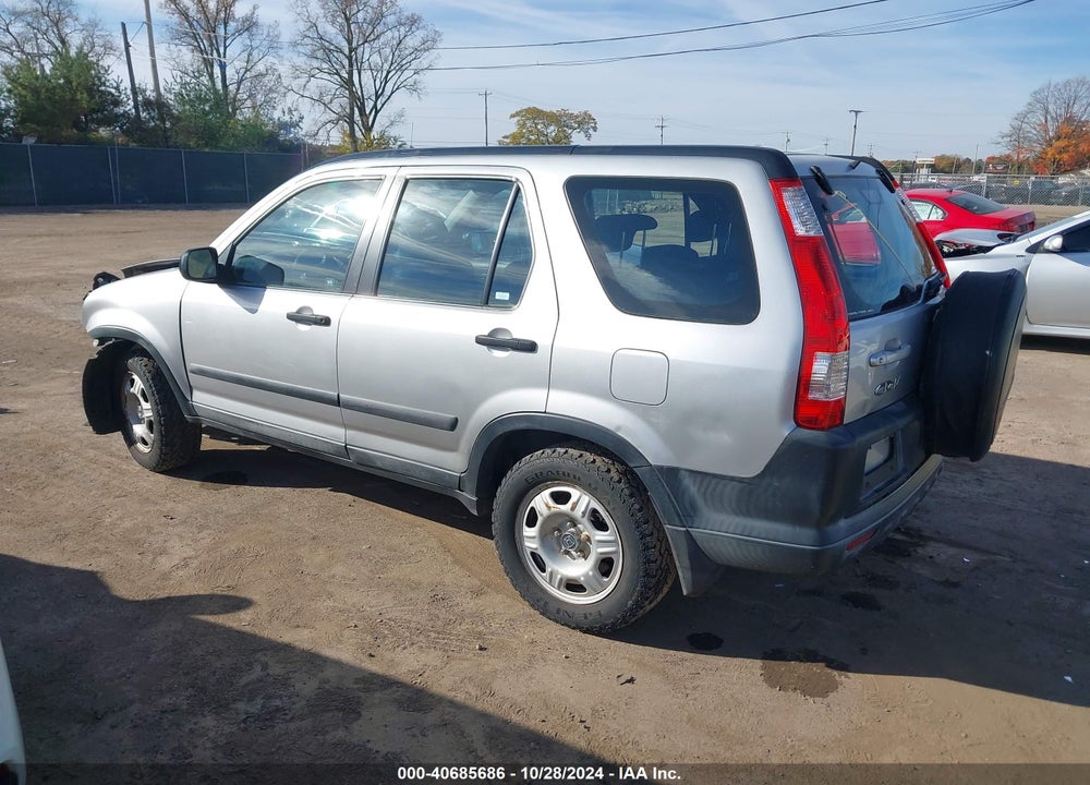2006 HONDA CR-V LX VIN: SHSRD78516U431986