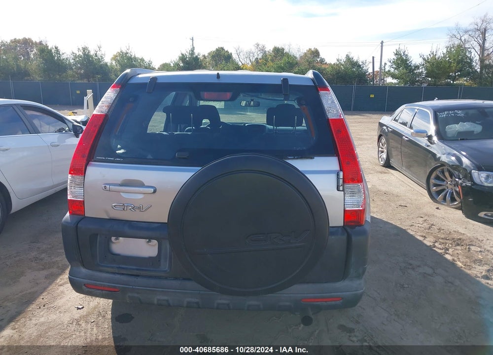 2006 HONDA CR-V LX VIN: SHSRD78516U431986