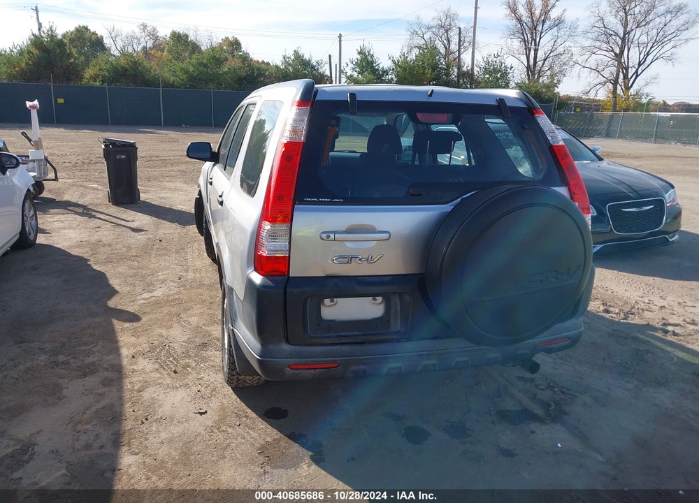 2006 HONDA CR-V LX VIN: SHSRD78516U431986