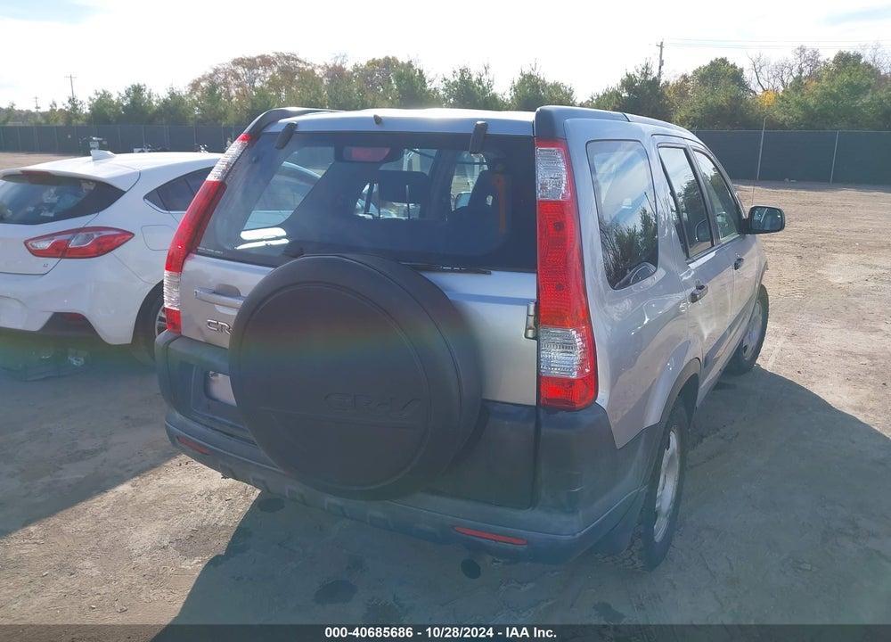 2006 HONDA CR-V LX VIN: SHSRD78516U431986