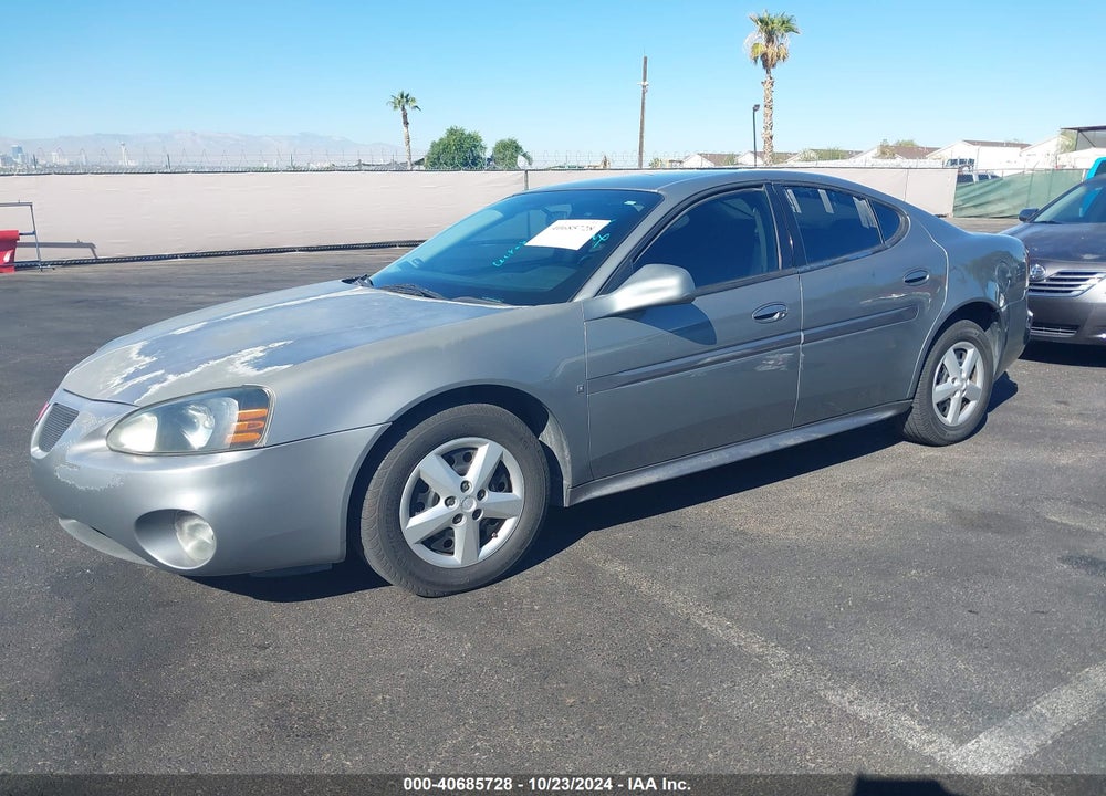 2008 PONTIAC GRAND PRIX VIN: 2G2WP552081127963