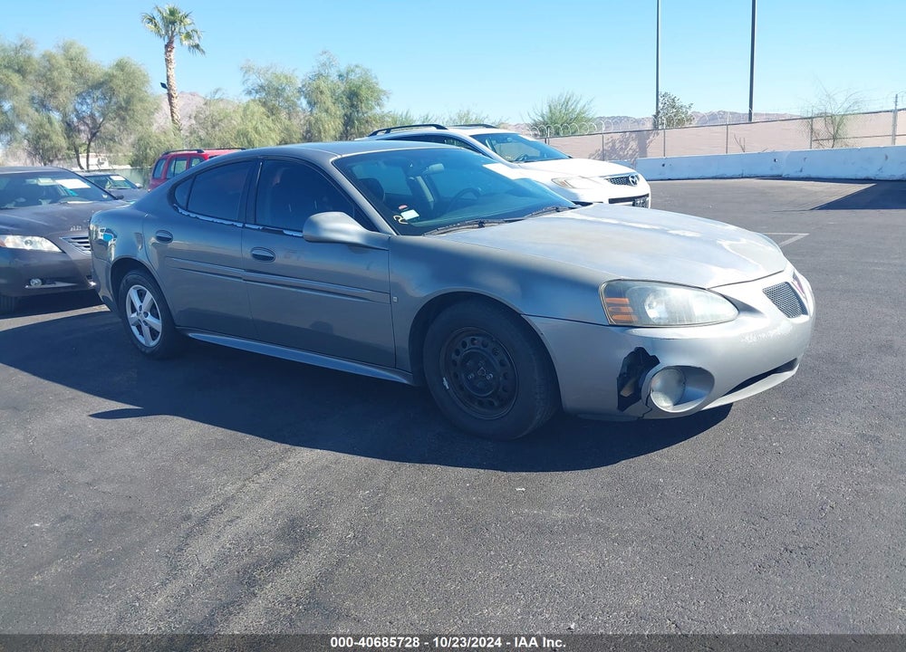 2008 PONTIAC GRAND PRIX VIN: 2G2WP552081127963