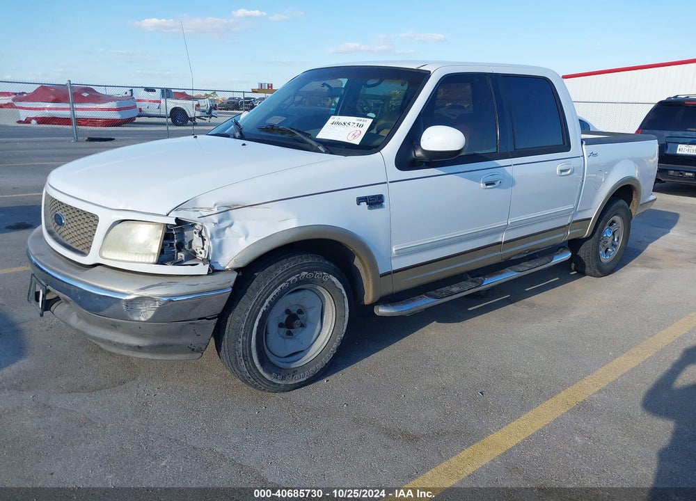 2001 FORD F-150 HARLEY-DAVIDSON EDITION/KING RANCH EDITION/LARIAT/XLT VIN: 1FTRW07L81KE43783