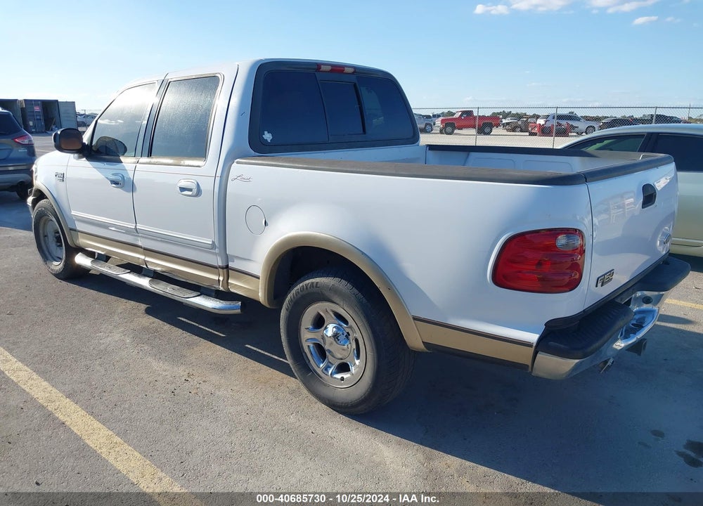 2001 FORD F-150 HARLEY-DAVIDSON EDITION/KING RANCH EDITION/LARIAT/XLT VIN: 1FTRW07L81KE43783