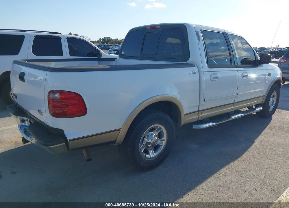 2001 FORD F-150 HARLEY-DAVIDSON EDITION/KING RANCH EDITION/LARIAT/XLT VIN: 1FTRW07L81KE43783