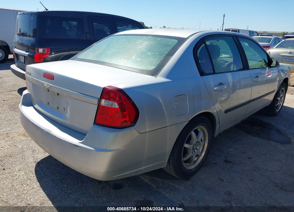 2005 CHEVROLET MALIBU VIN: 1G1ZS52F85F262040