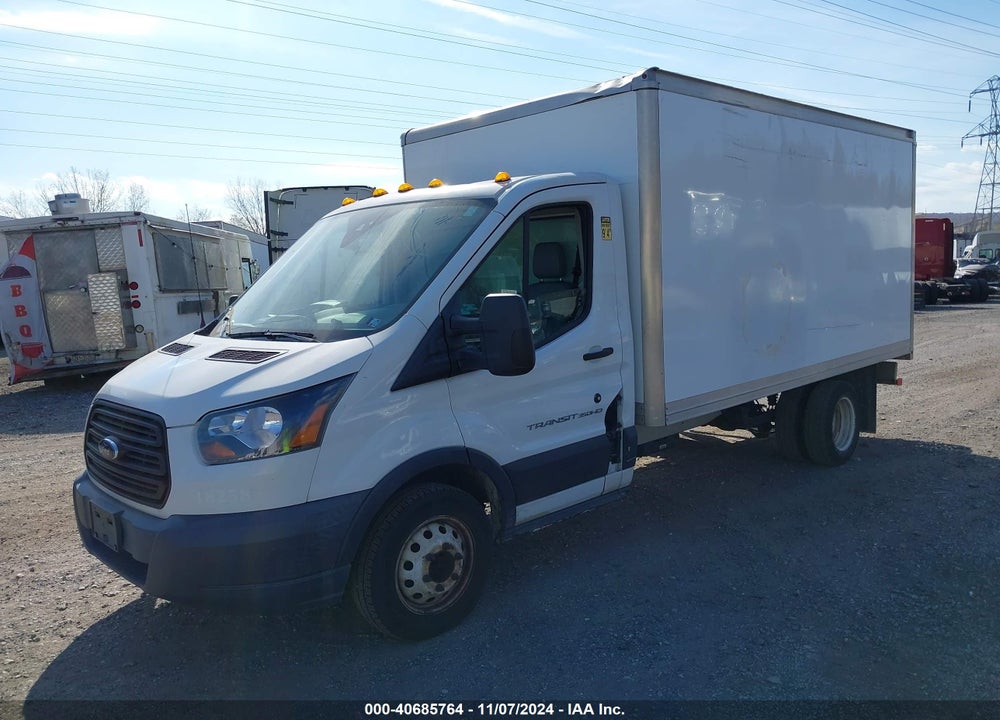 2018 FORD TRANSIT-350 CAB VIN: 1FDBF8ZM9JKA99687