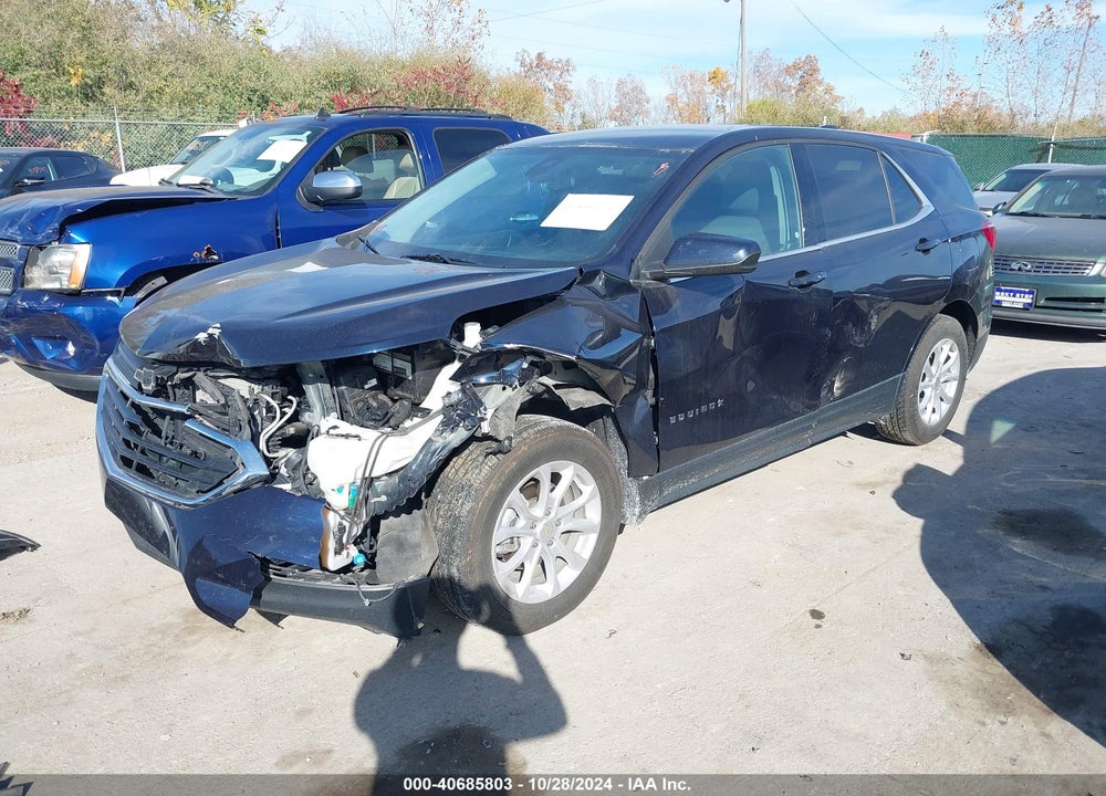 2020 CHEVROLET EQUINOX FWD LT 1.5L TURBO VIN: 3GNAXKEV1LS549467