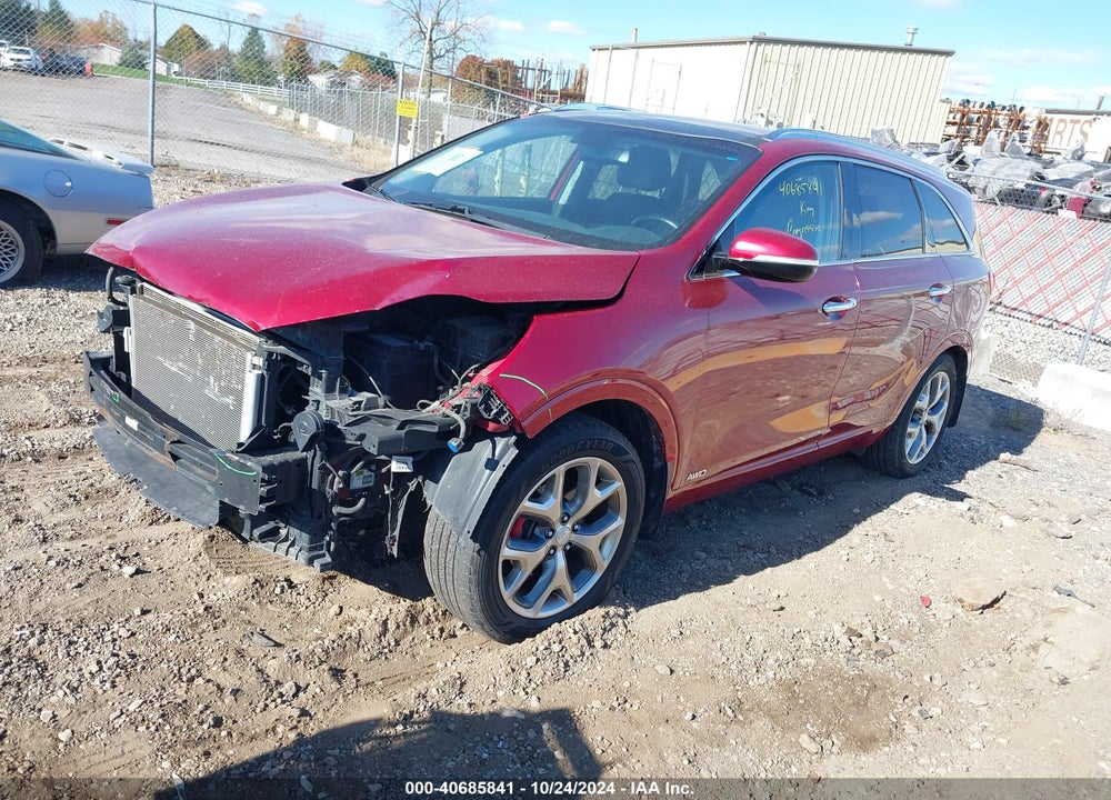 2017 KIA SORENTO 3.3L SX VIN: 5XYPKDA51HG310237