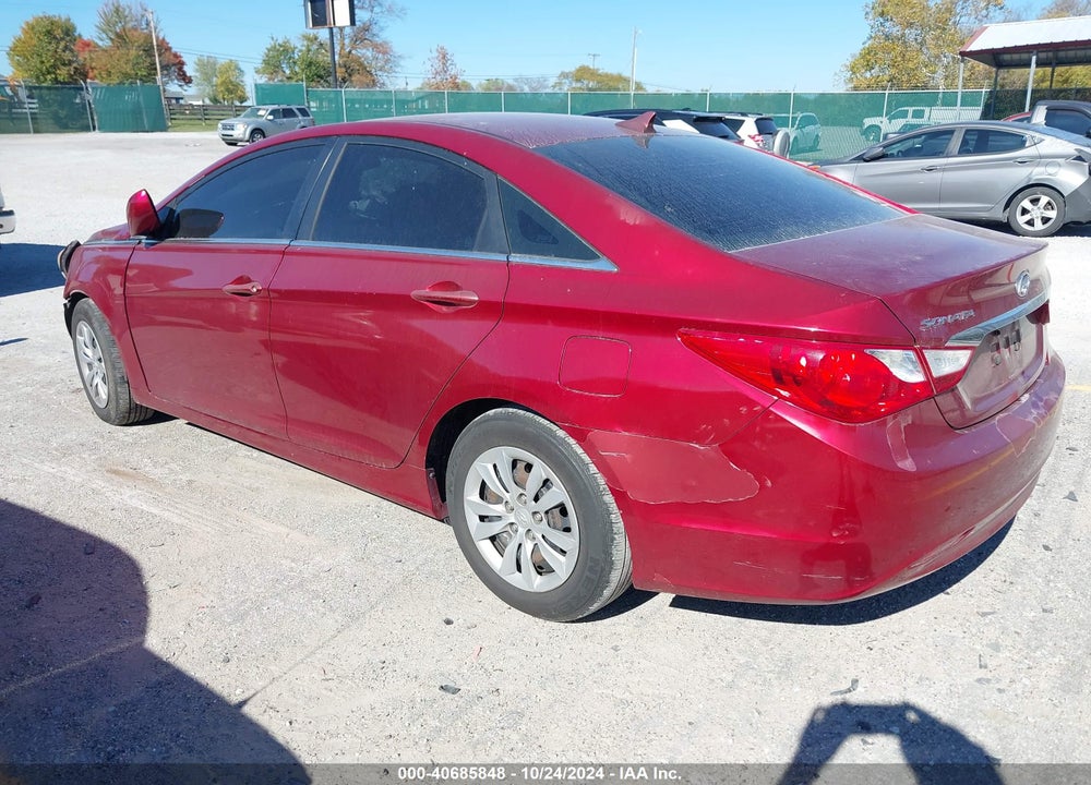 2011 HYUNDAI SONATA GLS VIN: 5NPEB4AC5BH226489