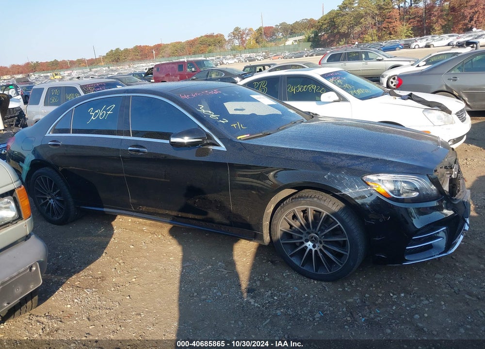 2018 MERCEDES-BENZ S 560 4MATIC VIN: WDDUG8GBXJA421972