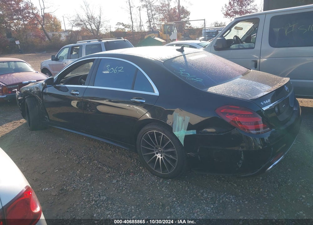 2018 MERCEDES-BENZ S 560 4MATIC VIN: WDDUG8GBXJA421972