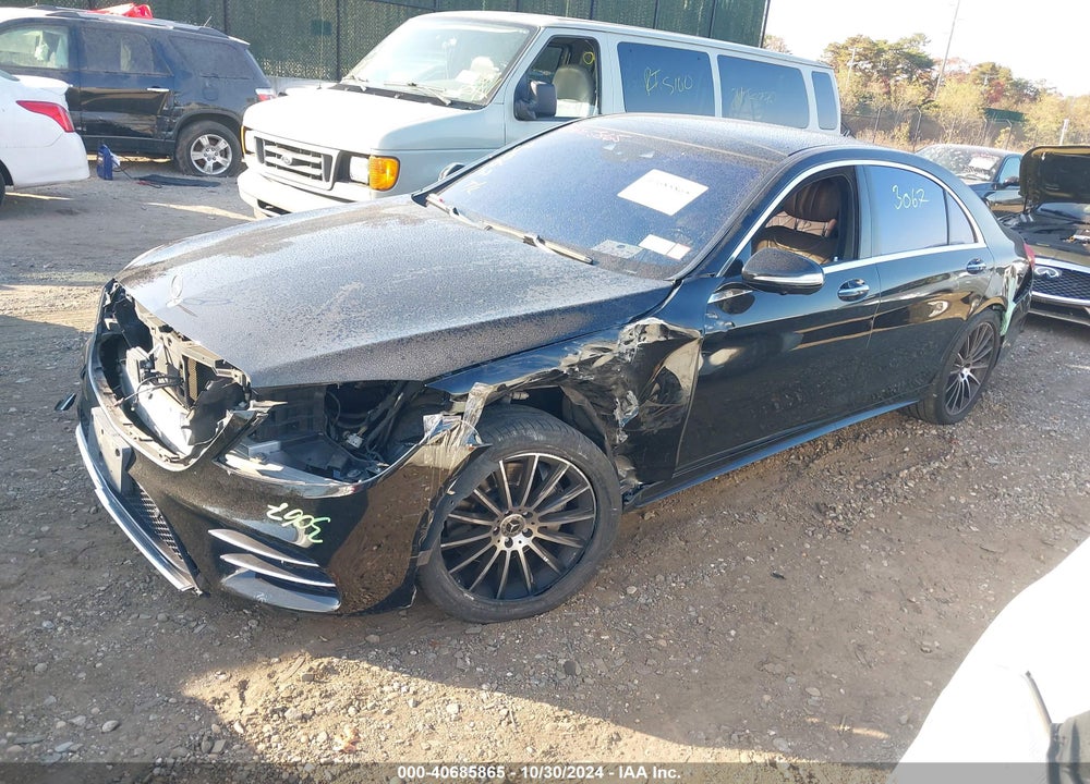 2018 MERCEDES-BENZ S 560 4MATIC VIN: WDDUG8GBXJA421972