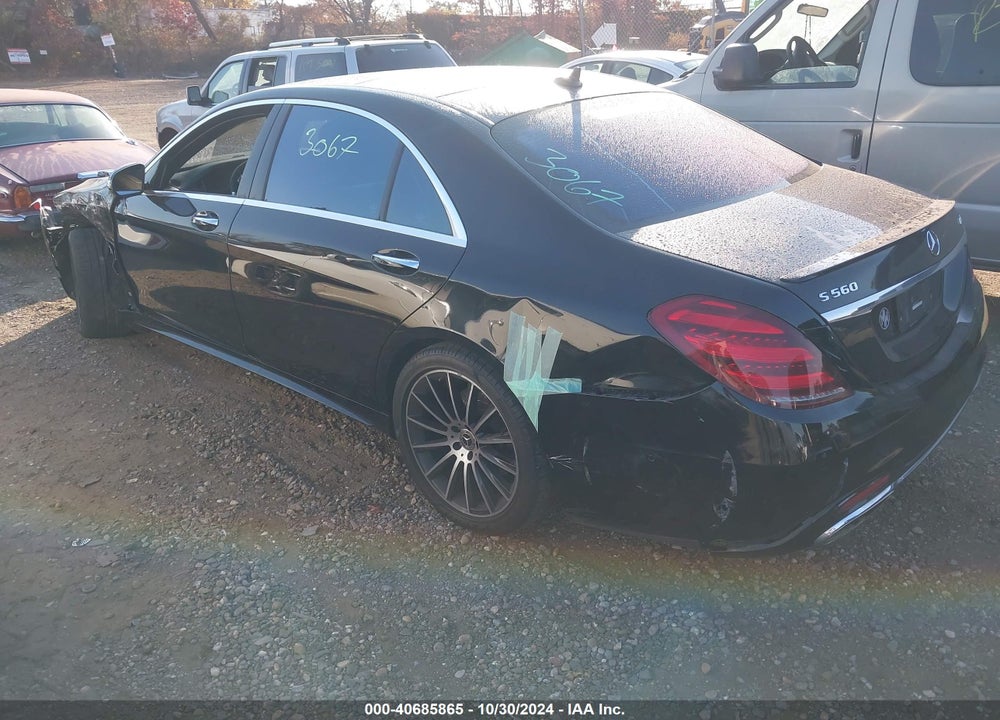 2018 MERCEDES-BENZ S 560 4MATIC VIN: WDDUG8GBXJA421972