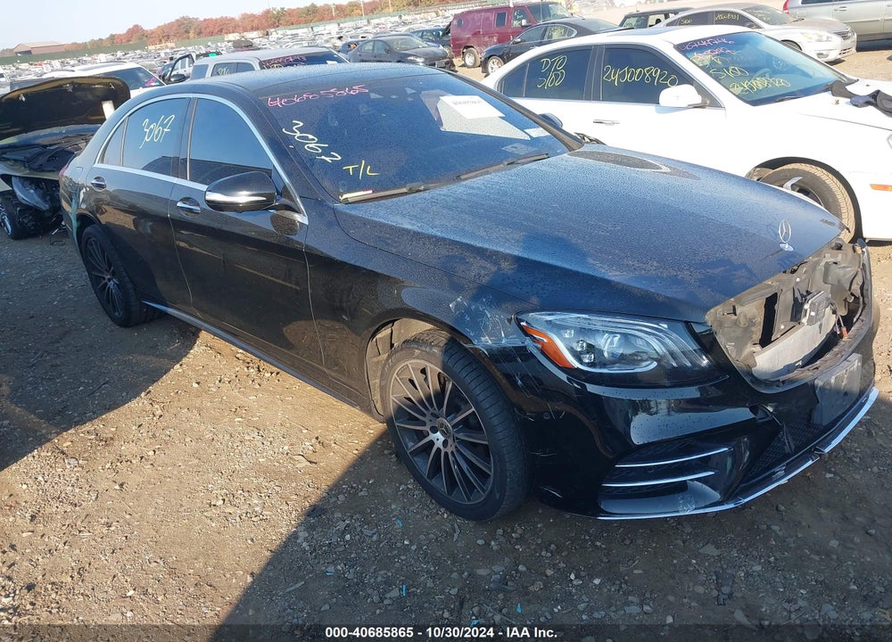 2018 MERCEDES-BENZ S 560 4MATIC VIN: WDDUG8GBXJA421972