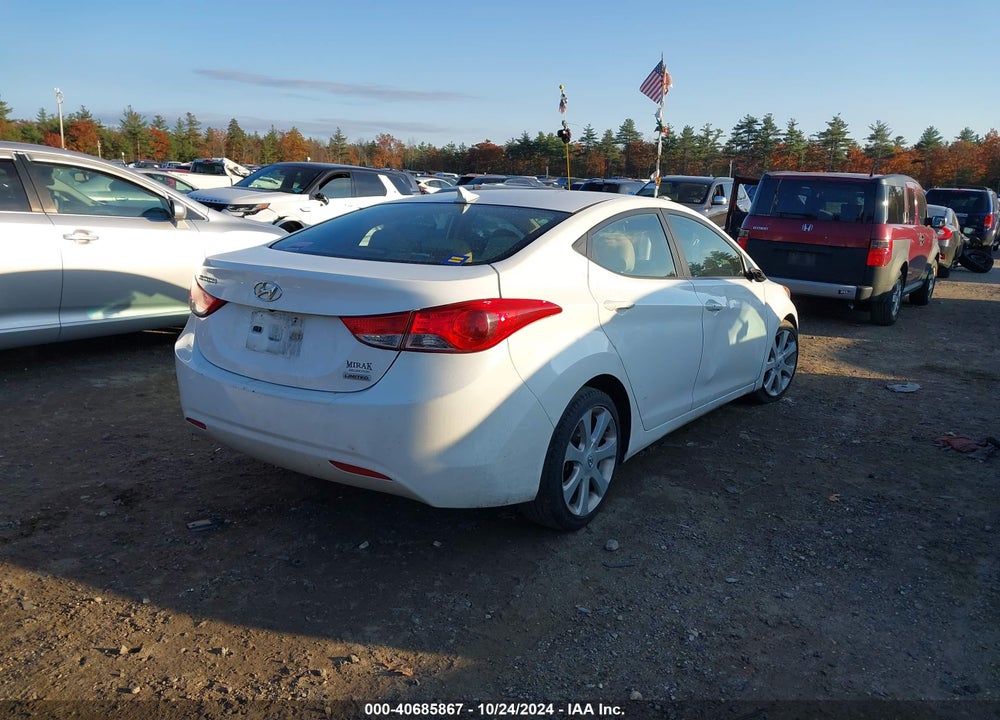 2013 HYUNDAI ELANTRA LIMITED VIN: 5NPDH4AEXDH326165