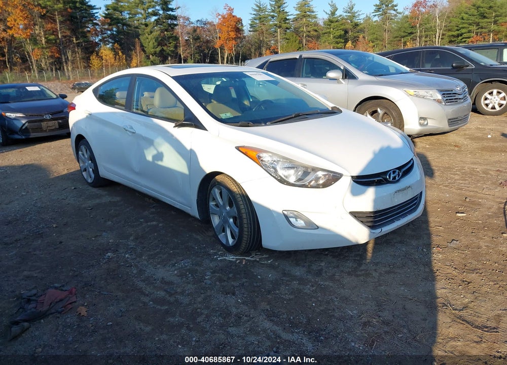 2013 HYUNDAI ELANTRA LIMITED VIN: 5NPDH4AEXDH326165