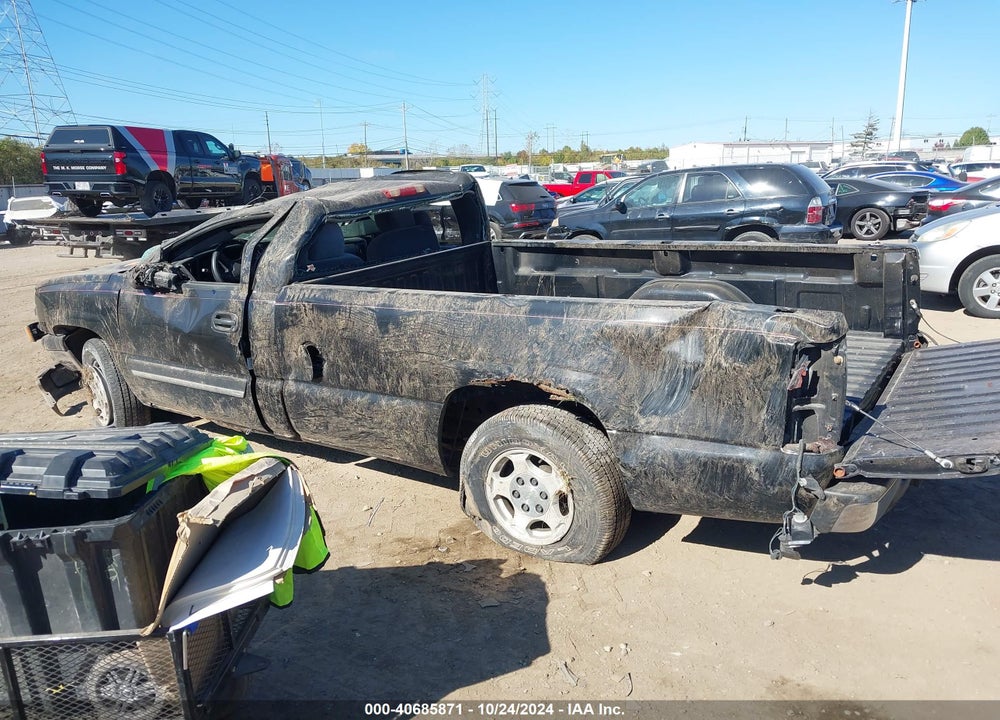 2004 CHEVROLET SILVERADO 1500 LS VIN: 1GCEC14T84E109421