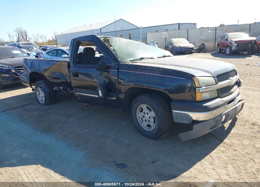 2004 CHEVROLET SILVERADO 1500 LS VIN: 1GCEC14T84E109421