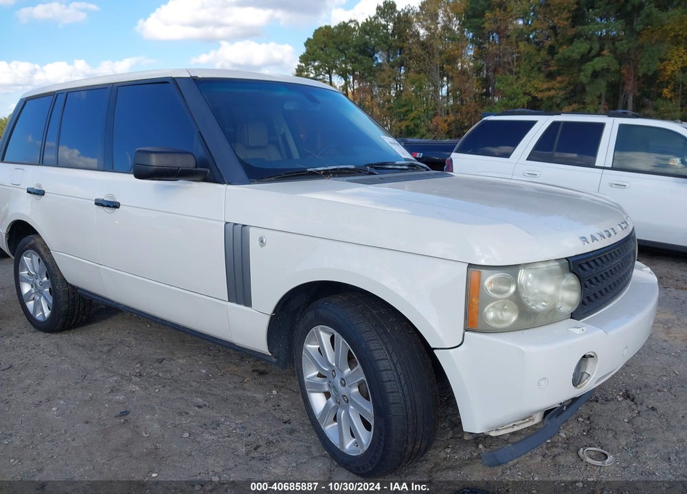 2009 LAND ROVER RANGE ROVER HSE VIN: SALMF15499A304185