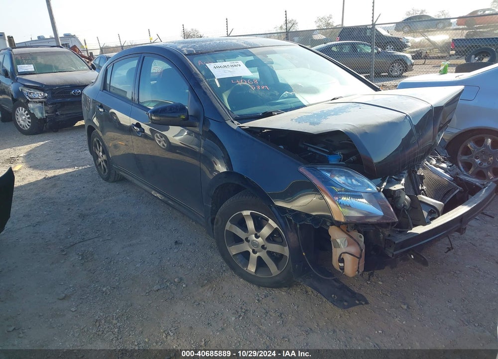 2012 NISSAN SENTRA VIN: 3N1AB6AP2CL679051