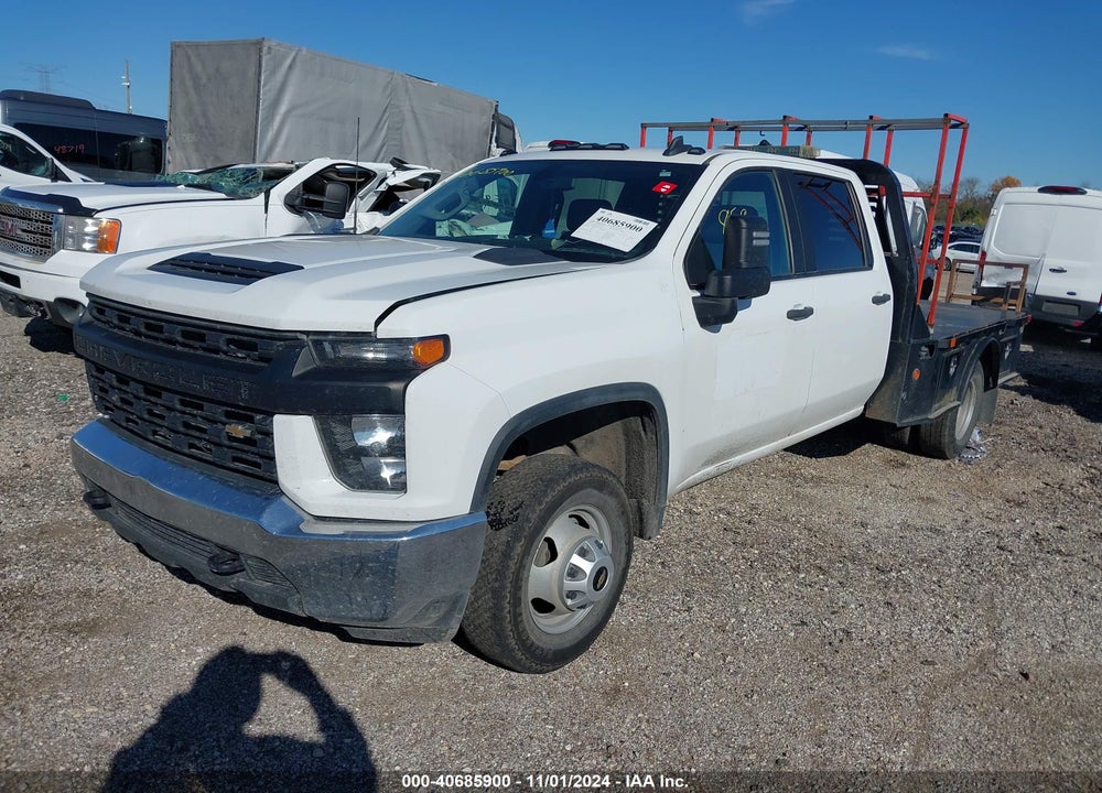 2022 CHEVROLET SILVERADO 3500HD CHASSIS WORK TRUCK VIN: 1GB4WRE75NF220978