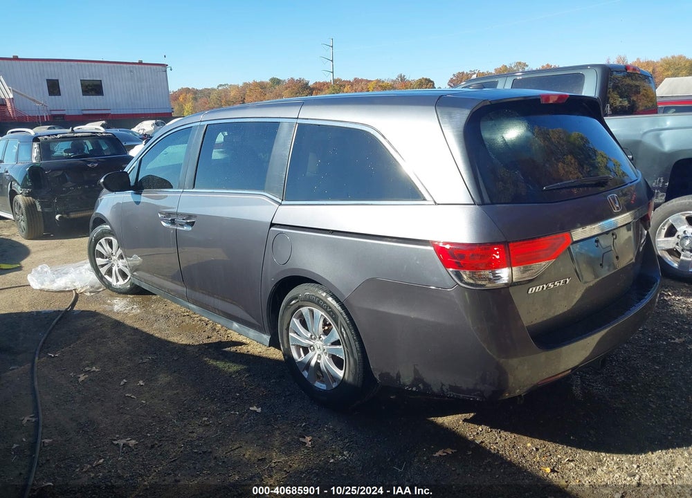 2016 HONDA ODYSSEY SE VIN: 5FNRL5H32GB168079