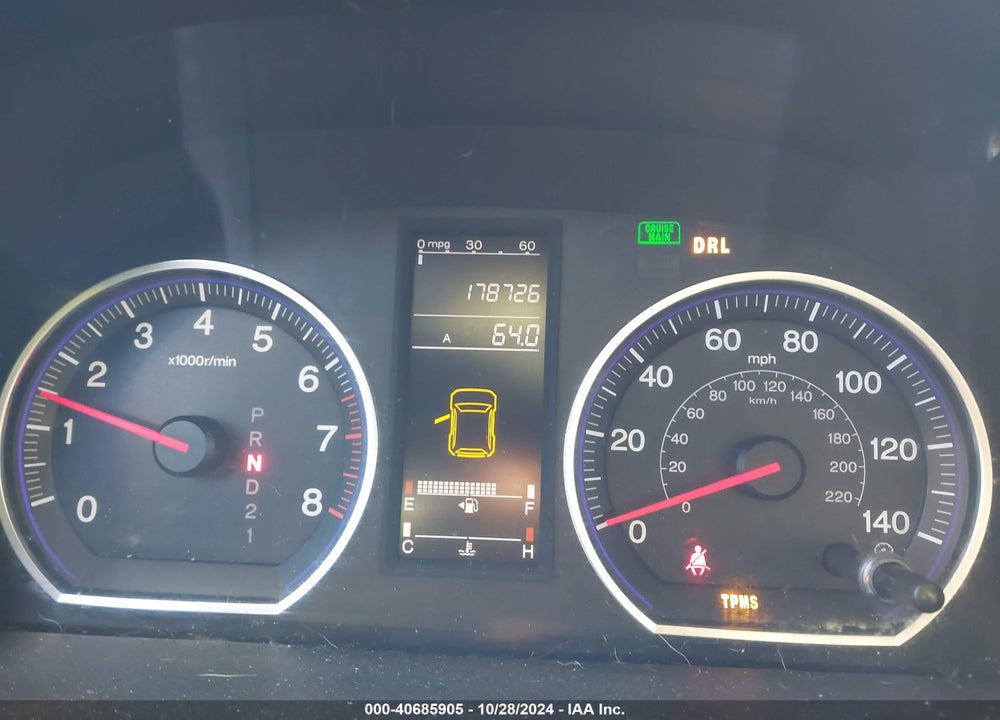 2009 HONDA CR-V LX VIN: JHLRE48349C007319