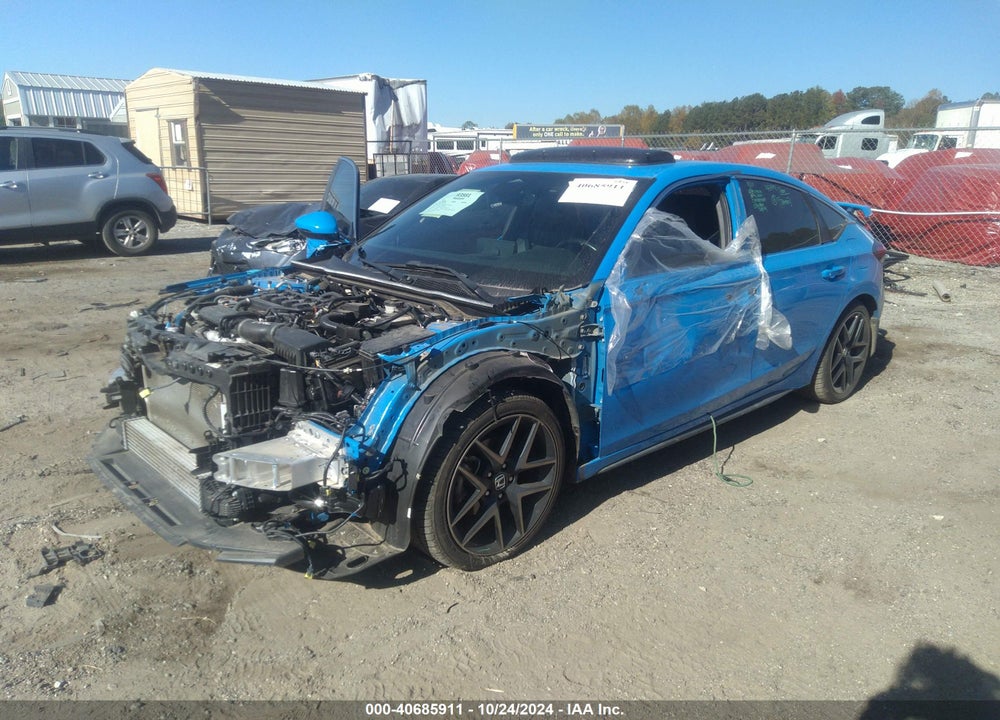 2022 HONDA CIVIC SPORT TOURING VIN: 19XFL1H88NE001025