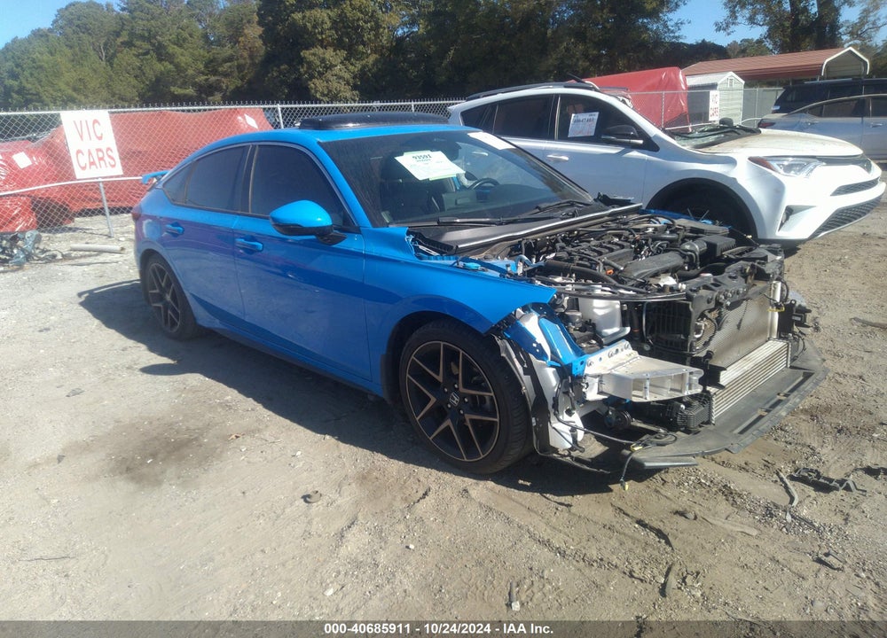 2022 HONDA CIVIC SPORT TOURING VIN: 19XFL1H88NE001025