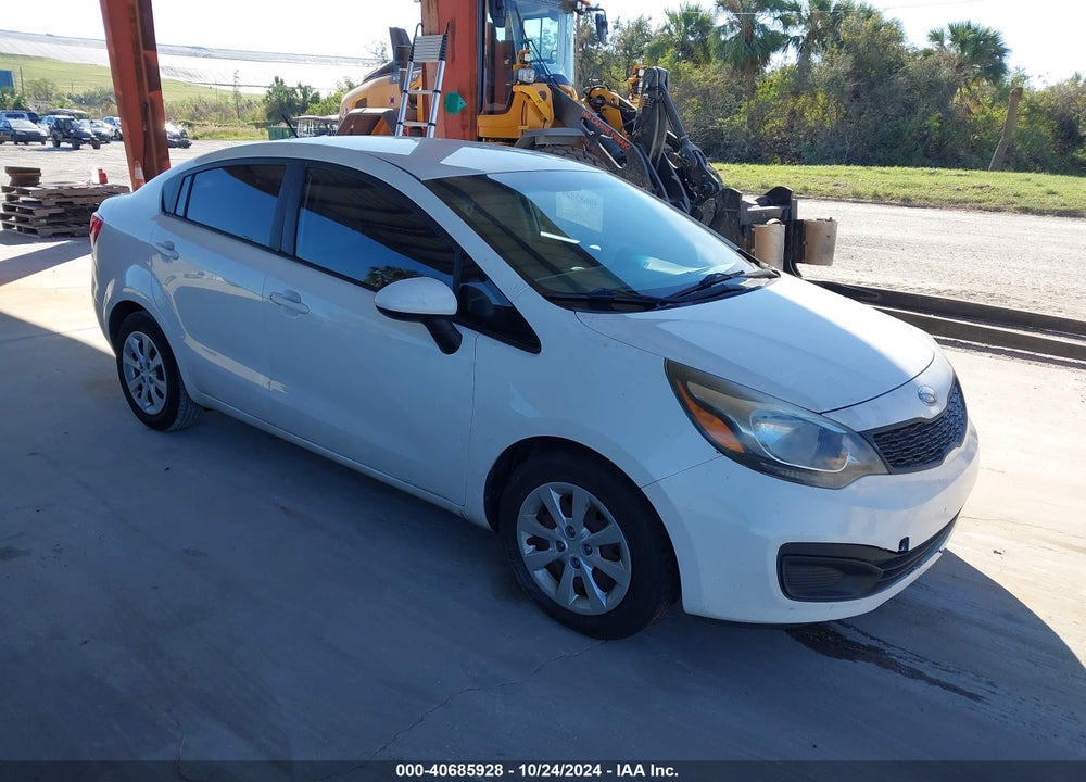 2013 KIA RIO LX VIN: KNADM4A32D6232802