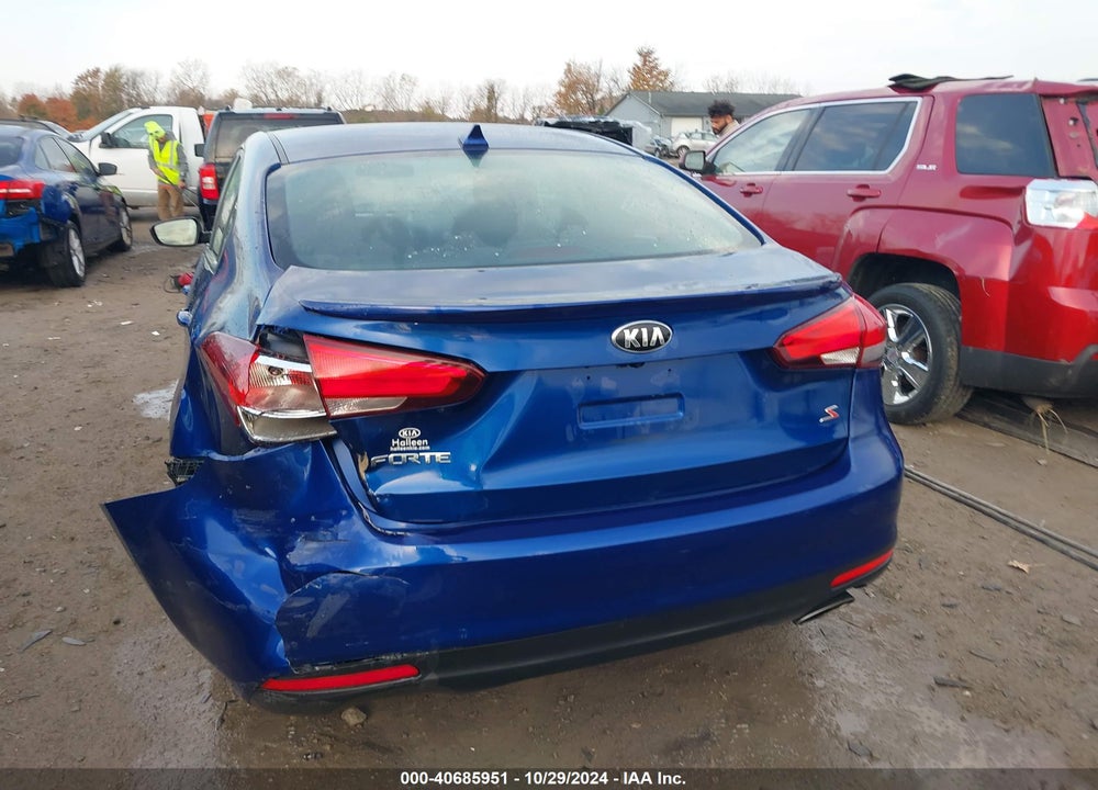 2017 KIA FORTE S VIN: 3KPFL4A73HE157691