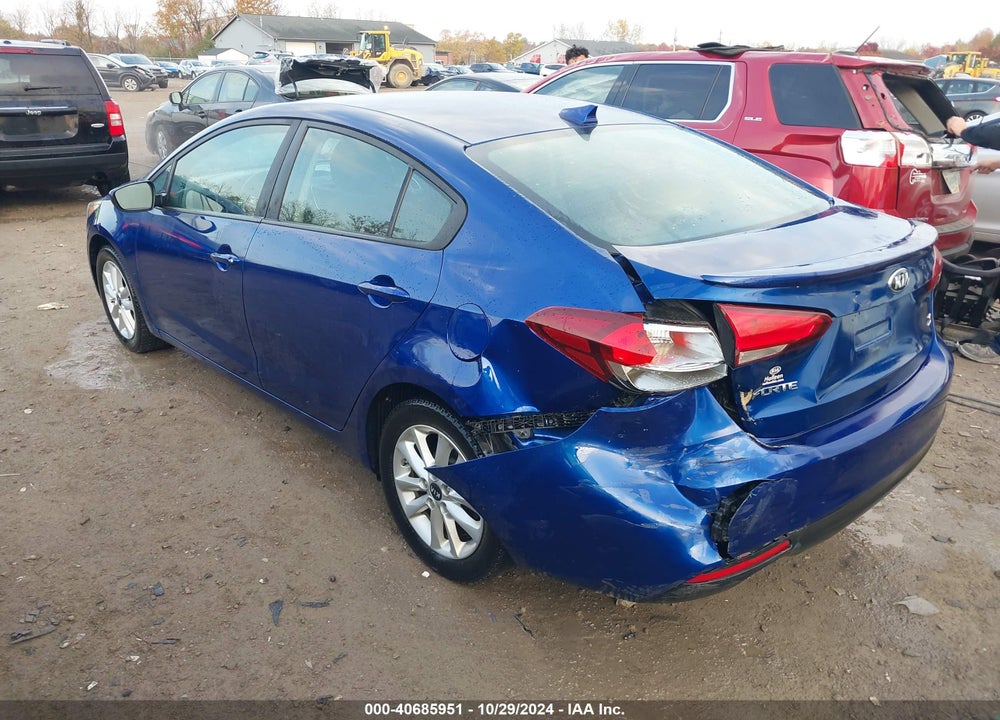 2017 KIA FORTE S VIN: 3KPFL4A73HE157691