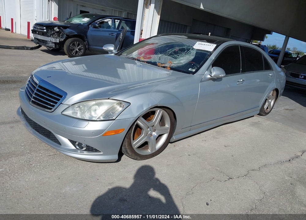 2008 MERCEDES-BENZ S 550 4MATIC VIN: WDDNG86X08A180239