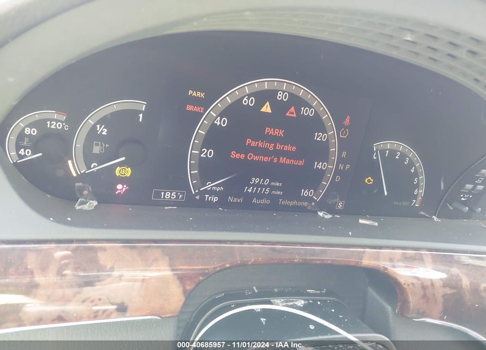 2008 MERCEDES-BENZ S 550 4MATIC VIN: WDDNG86X08A180239