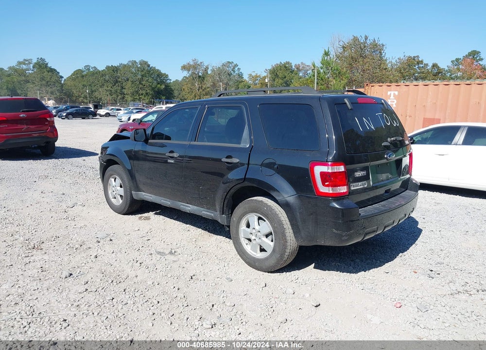 2011 FORD ESCAPE XLT VIN: 1FMCU9D7XBKB75016