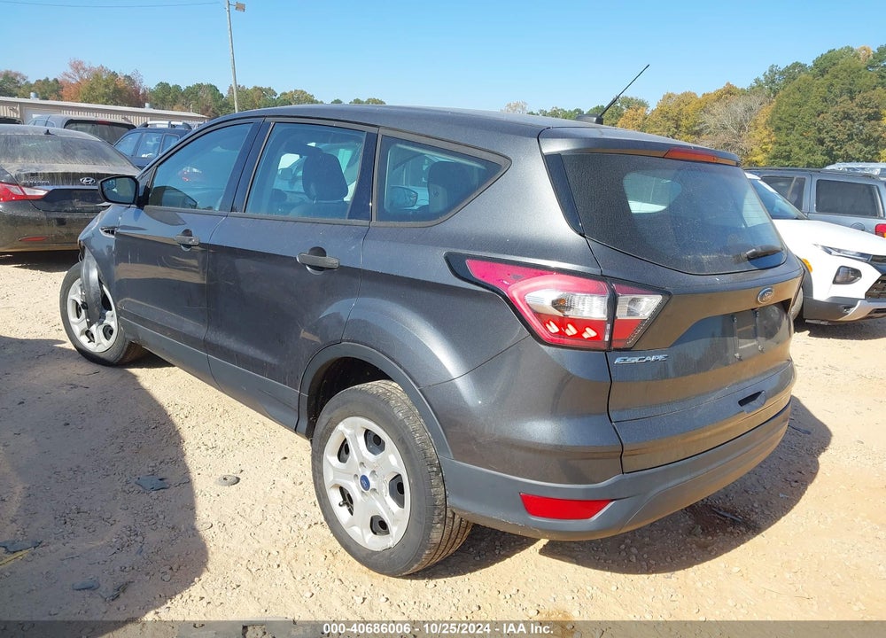2018 FORD ESCAPE S VIN: 1FMCU0F79JUA01871