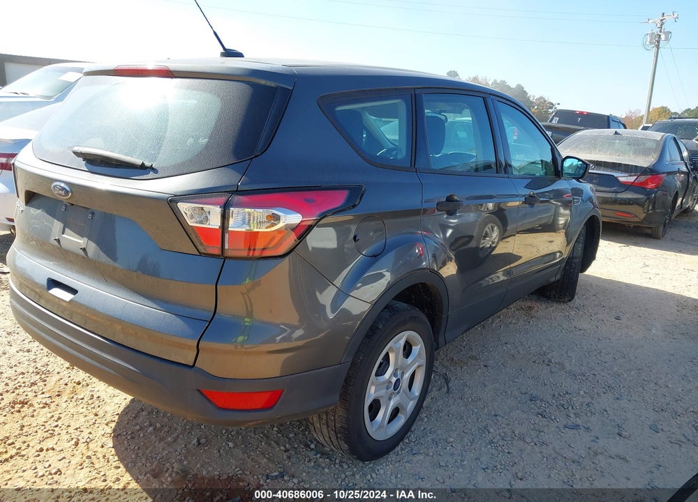 2018 FORD ESCAPE S VIN: 1FMCU0F79JUA01871