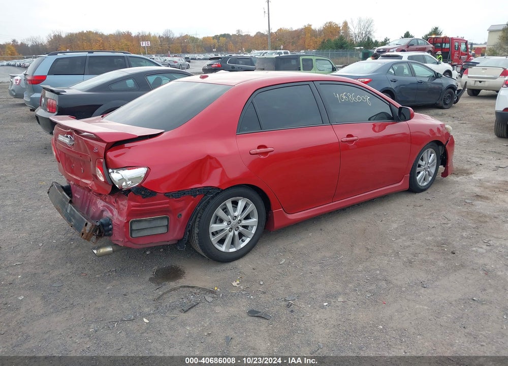 2010 TOYOTA COROLLA S VIN: 2T1BU4EE7AC475435