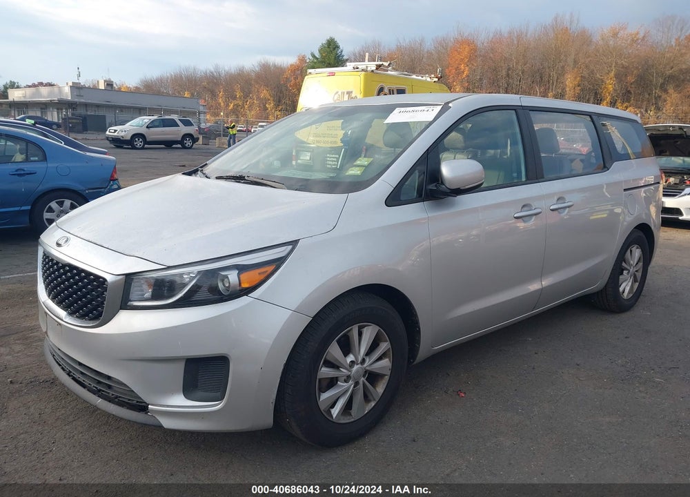 2017 KIA SEDONA L VIN: KNDMA5C16H6255843