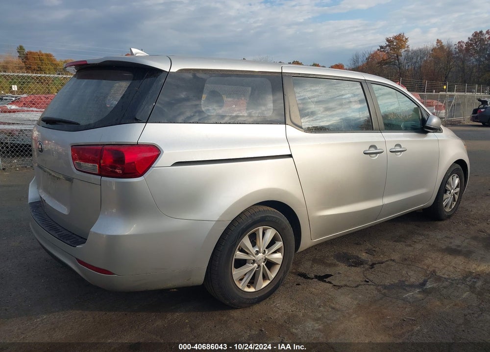 2017 KIA SEDONA L VIN: KNDMA5C16H6255843