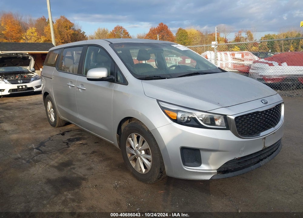 2017 KIA SEDONA L VIN: KNDMA5C16H6255843
