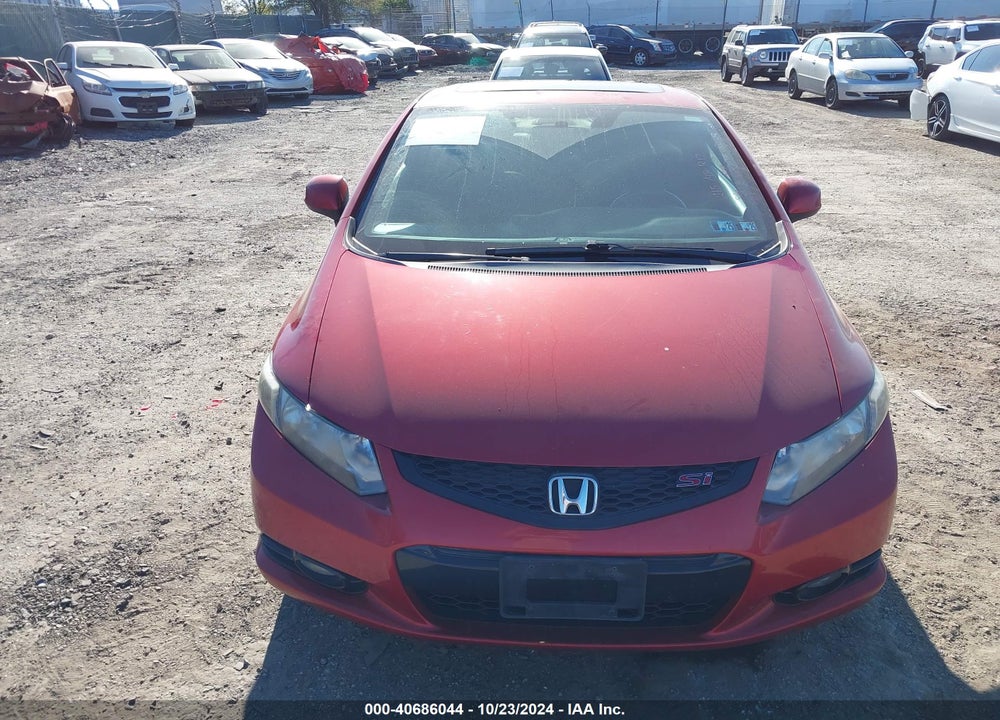 2013 HONDA CIVIC SI VIN: 2HGFG4A53DH706700